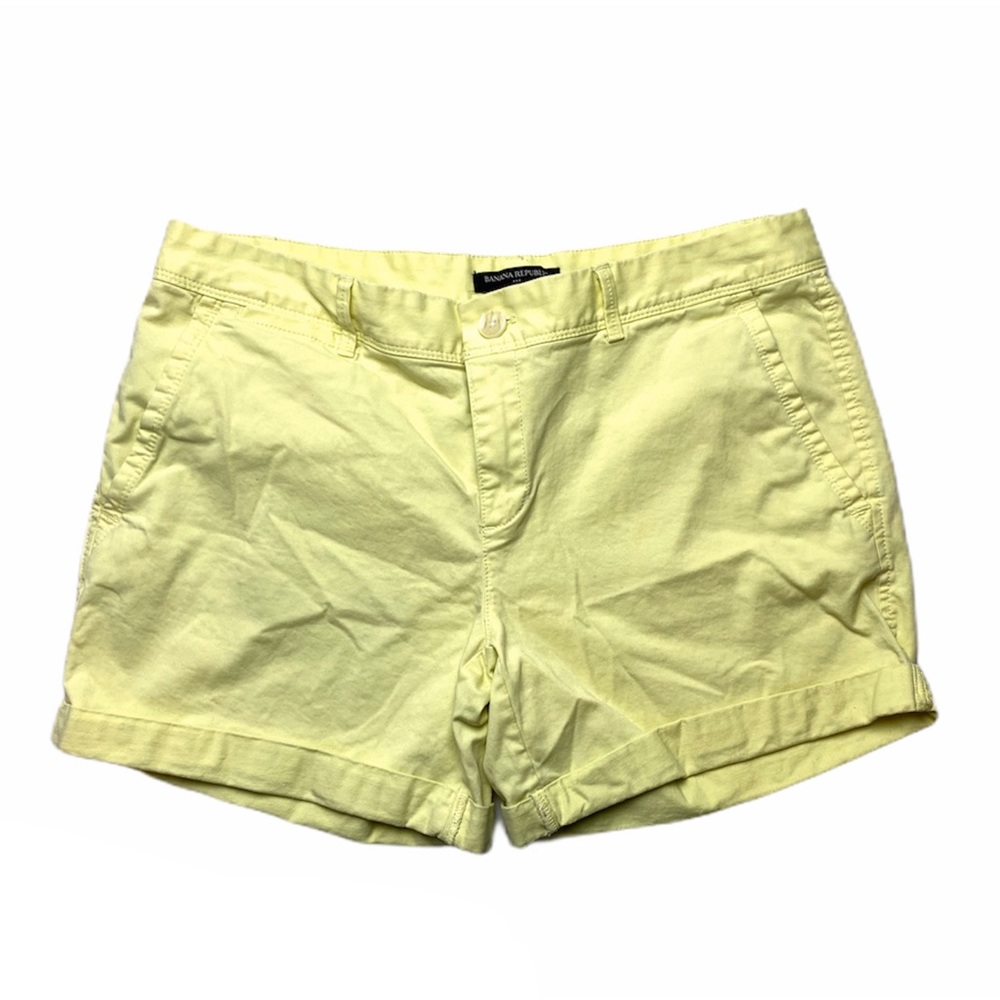 Banana Republic Factory Pale Yellow Shorts
